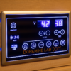 Photo of s dleek dopamine lab infrared sauna control panel